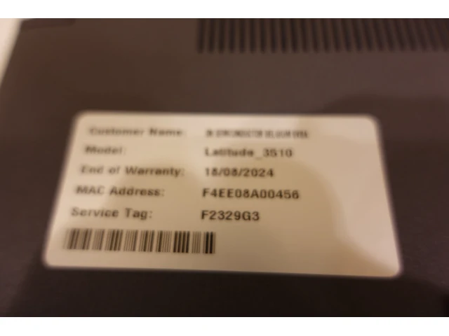 Dell latitude 3510 laptop - afbeelding 6 van  6