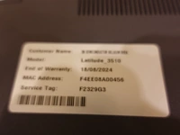 Dell latitude 3510 laptop - afbeelding 6 van  6