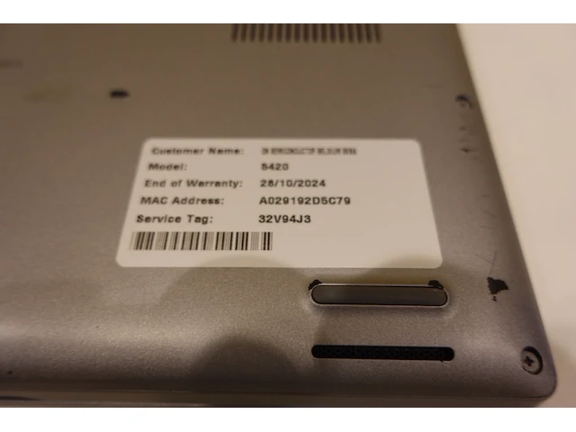 Dell latitude 5420 laptop - afbeelding 6 van  6