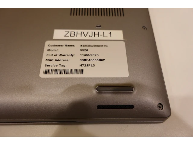 Dell latitude 5520 laptop (support tot jun 2025) - afbeelding 6 van  6