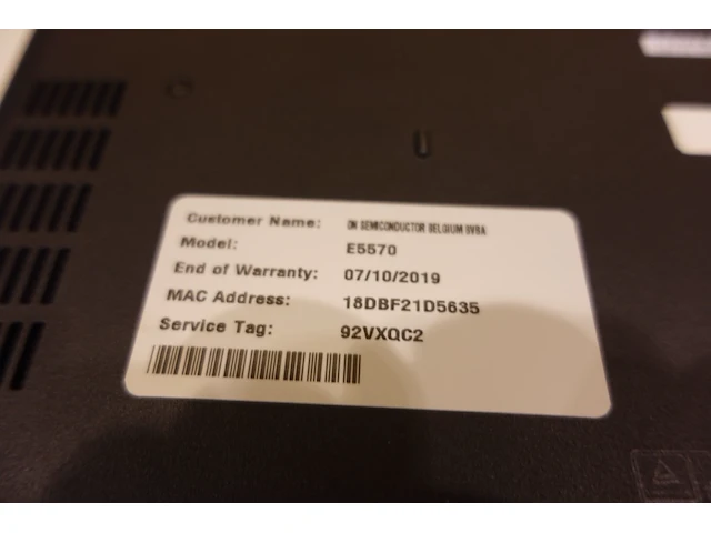 Dell latitude 5570 laptop - afbeelding 4 van  6
