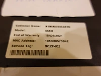 Dell latitude 5580 laptop - afbeelding 7 van  7