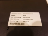Dell latitude 5580 laptop - afbeelding 6 van  6