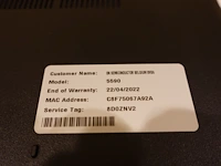 Dell latitude 5590 laptop - afbeelding 8 van  8
