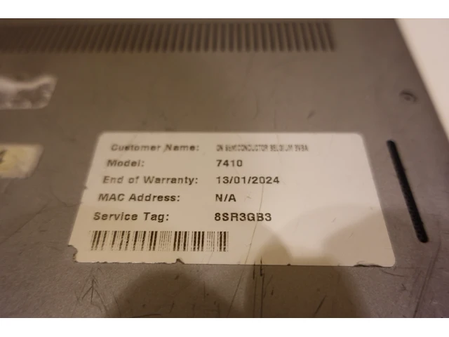 Dell latitude 7410 laptop - afbeelding 6 van  6