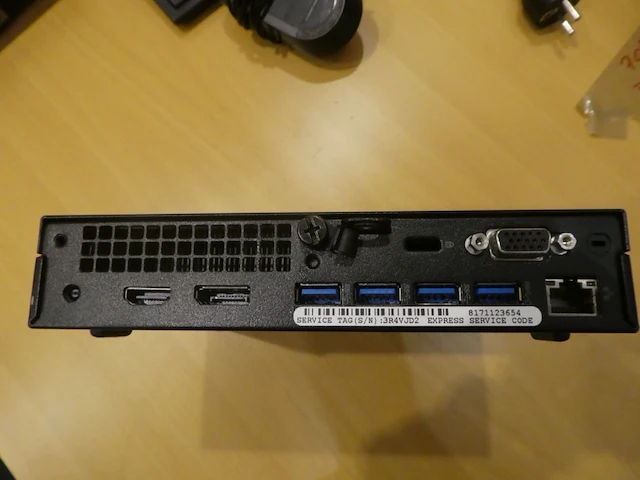 Dell optiplex 7040 mff pc + muis/toetsenboard - afbeelding 6 van  6