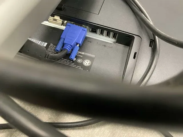 Dell p2414 lcd monitor (2x) - afbeelding 4 van  6
