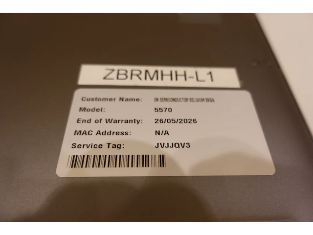 Dell precision 5570 laptop (support tot jan 2026) - afbeelding 6 van  6