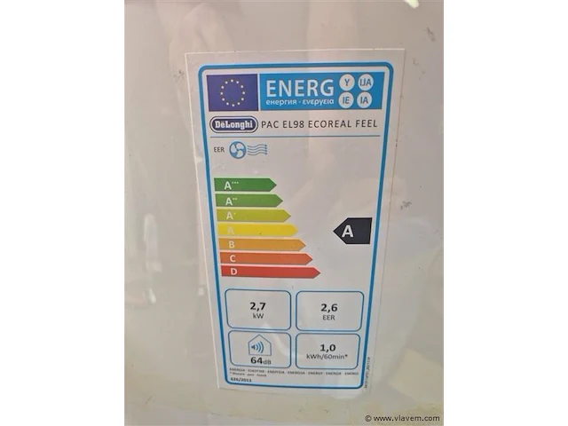 Delonghi pinguin airco werkend - afbeelding 4 van  5