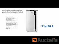 De'longhi pinguino pac ex100 silent mobiele airconditioner