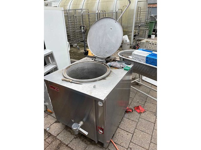 Delrue - gas - - kookketel - afbeelding 3 van  3