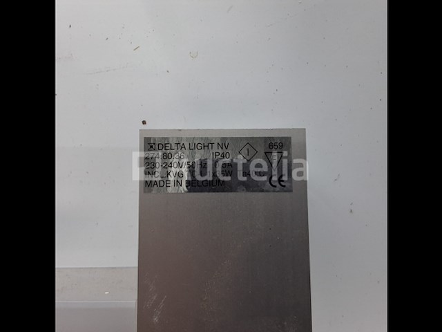 Delta light design armatuur aluminium (nr 105) - afbeelding 1 van  4