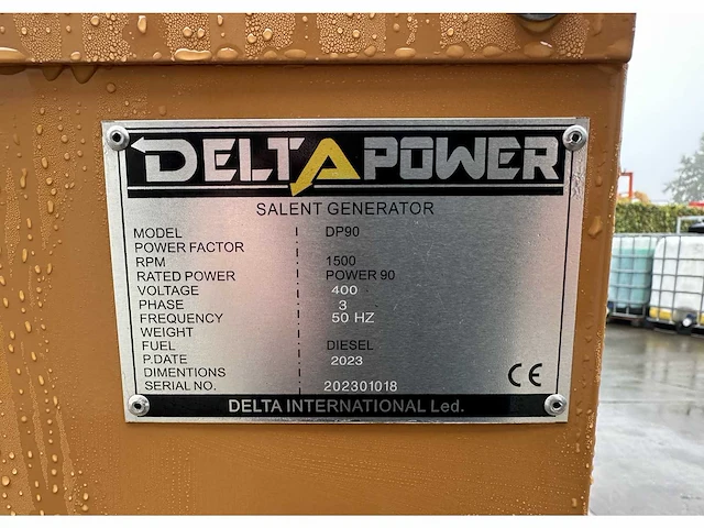Delta power - dp90 - noodstroomaggregaat - 2023 - afbeelding 8 van  16