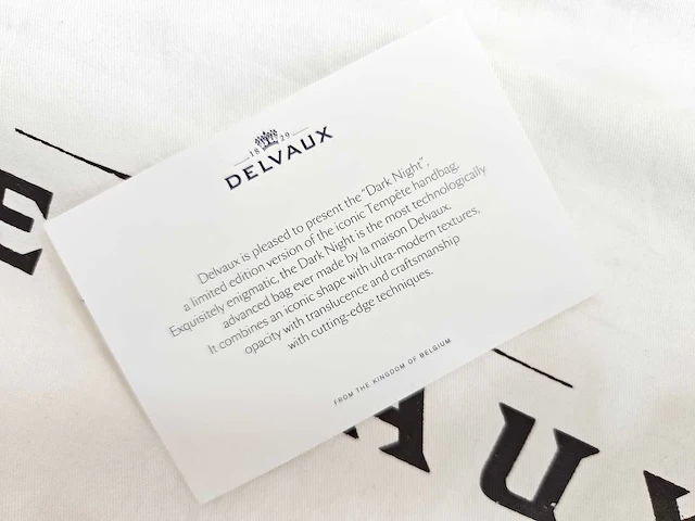 Delvaux luxe-handtas 'dark night' - afbeelding 3 van  11