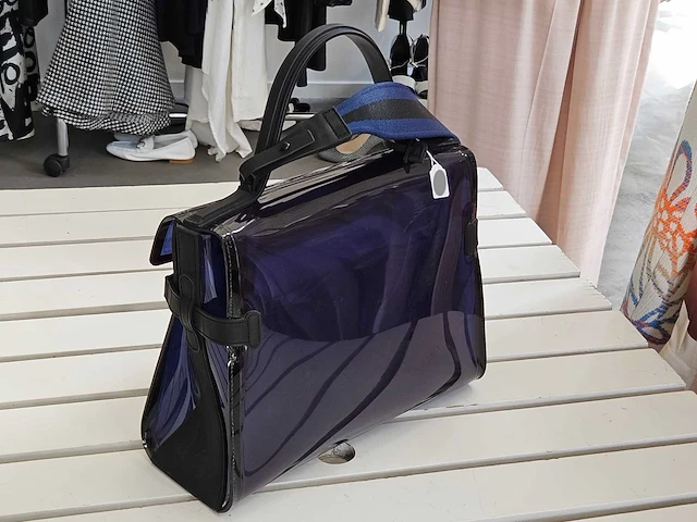 Delvaux luxe-handtas 'dark night' - afbeelding 4 van  11