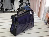 Delvaux luxe-handtas 'dark night' - afbeelding 4 van  11