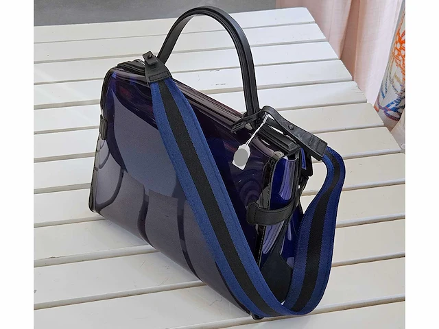 Delvaux luxe-handtas 'dark night' - afbeelding 5 van  11