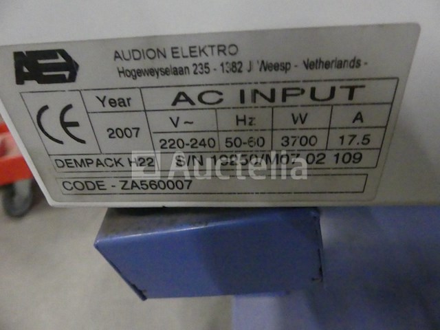 Dem dempack h22 semi-automatische kamerwikkelmachine - afbeelding 1 van  6