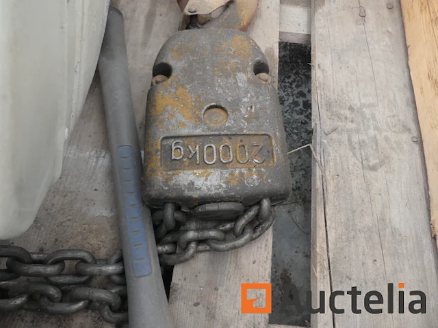 Demag kettingtakel 2 ton met electrische loopkat - afbeelding 2 van  5