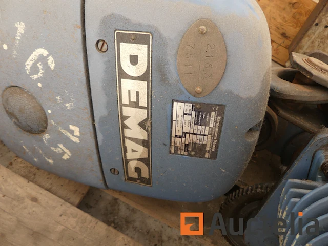 Demag kettingtakel 2 ton met electrische loopkat - afbeelding 4 van  5