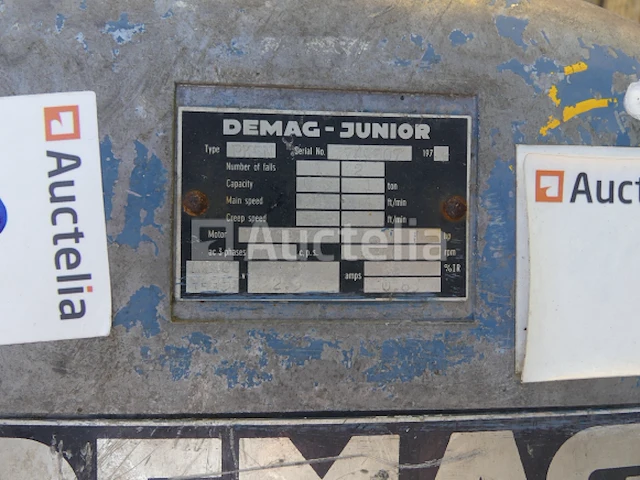Demag pk5n elektrische lier - afbeelding 7 van  7
