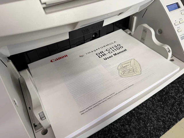 (demo machine) canon imageformula dr-g1130 - professionele documenten scanner - afbeelding 4 van  7