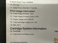 (demo-machine) hp designjet t630 plotter - afbeelding 9 van  11