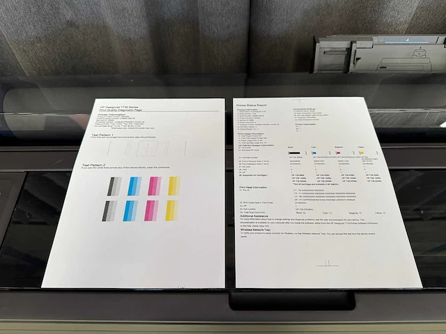 (demo machine) hp designjet t730 - a0 plotter - afbeelding 4 van  8