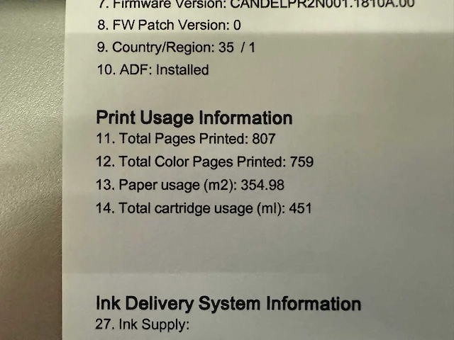 (demo machine) hp designjet t830 - multifunctionele a0 plotter - afbeelding 2 van  13