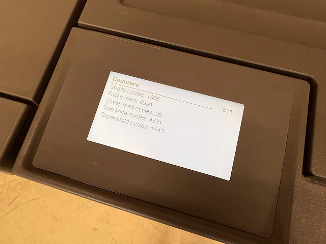 (demo-machine) plockmatic - mx-bm50 productie boekjes maker - afbeelding 15 van  15