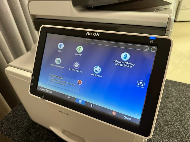 (demo machine) ricoh mp c307 - multifunctionele laserprinter - afbeelding 2 van  13