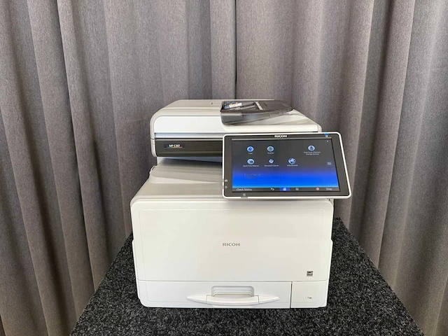 (demo machine) ricoh mp c307 - multifunctionele laserprinter - afbeelding 1 van  13