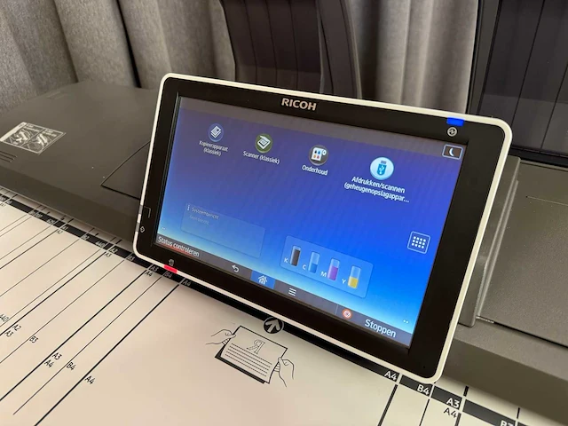 (demo-machine) ricoh mp cw2201sp plotter + scanner - afbeelding 13 van  14