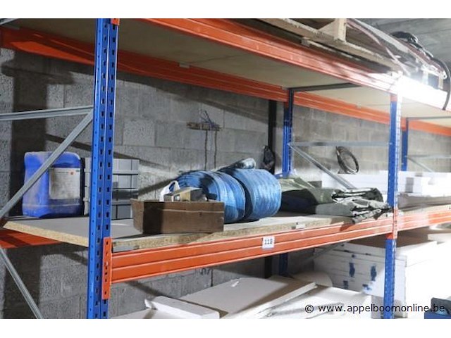 Demontabele palletenstelling best uit 4 staanders en 18 leggers - afbeelding 2 van  2