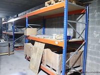 Demontabele palletenstelling best uit 6 staanders en 20 leggers - afbeelding 1 van  1