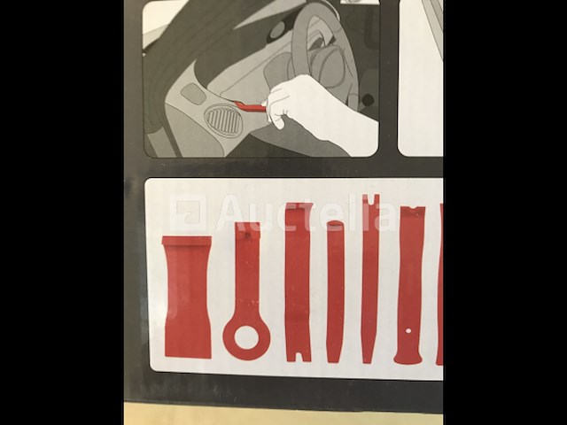 Demontage set voor binnenkant bekleding auto stahlkaiser 11-delig - afbeelding 4 van  4