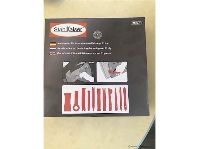 Demontageset voor binnenkant bekleding auto 11-delig - afbeelding 1 van  3
