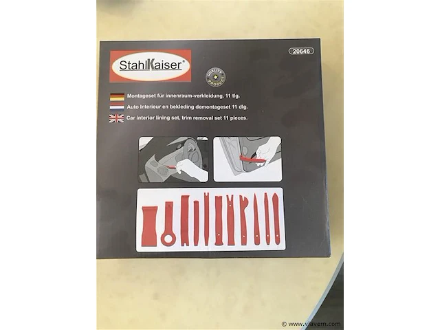 Demontageset voor binnenkant bekleding auto - afbeelding 1 van  3