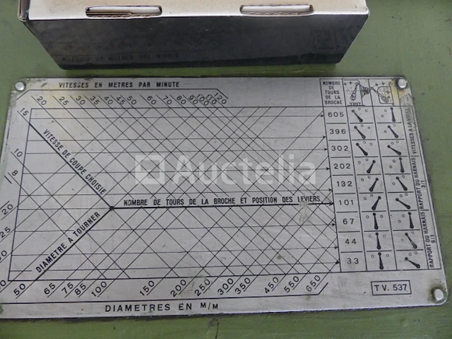 Demoor metalen draaibank - afbeelding 8 van  9