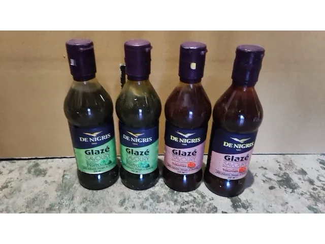 Denigris glazã© savoury,4 flessen - afbeelding 1 van  5