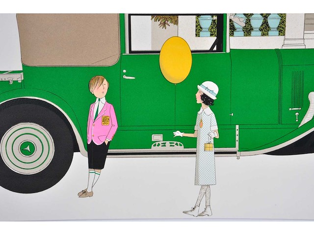 Denis-paul noyer - hôtel gonnet - cannes - litho - afbeelding 5 van  10