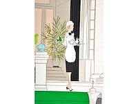 Denis-paul noyer - hôtel gonnet - cannes - litho - afbeelding 8 van  10