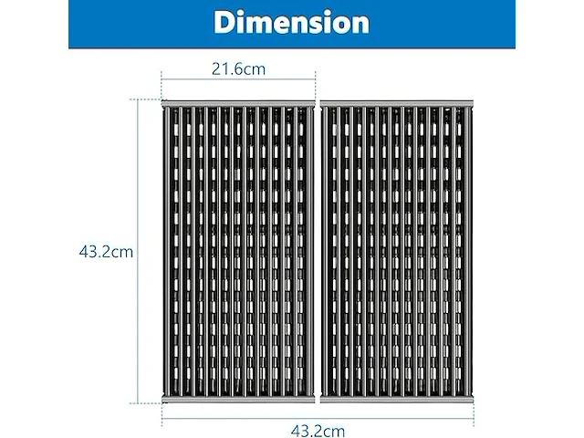 Denmay grillrooster - afbeelding 2 van  4