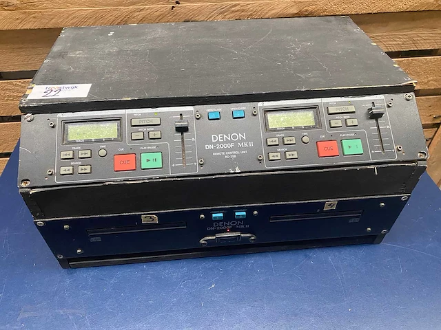Denom dn-2000f mkii dubbele cd speler. - afbeelding 1 van  5