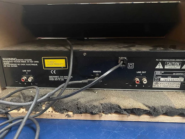 Denom dn-2000f mkii dubbele cd speler. - afbeelding 5 van  5