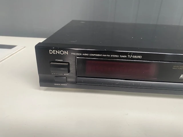 Denon - stereo tuner - tu-580rd - afbeelding 2 van  5