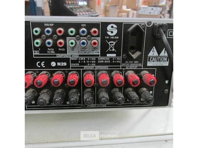 Denon av surround receiver avr1706 - afbeelding 6 van  8