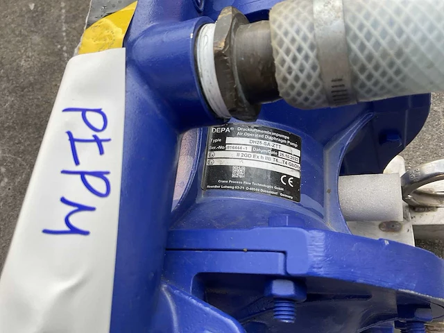 Depa dh25 sa ztt atex membraanpomp - afbeelding 6 van  6