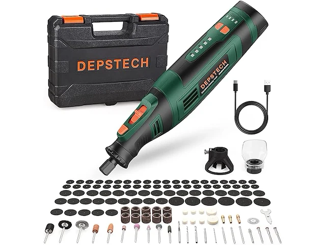 Depstech draadloze rotatie gereedschap set - afbeelding 1 van  3