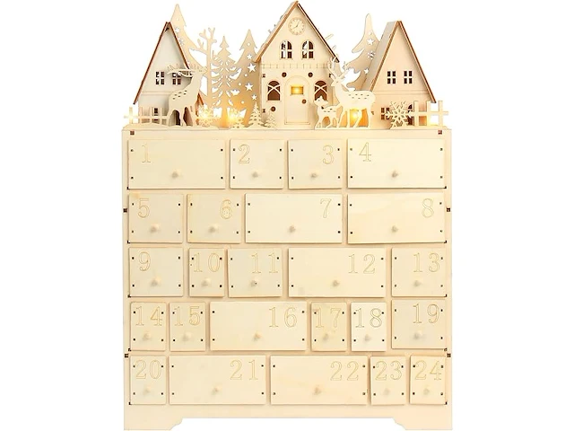 Derayee led-adventskalender - afbeelding 1 van  4